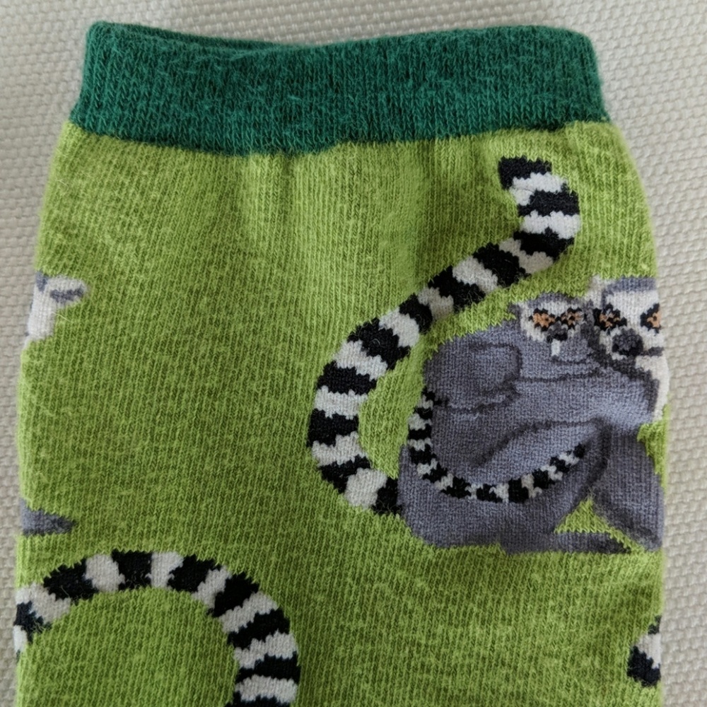 🌴Cute Lemur socks